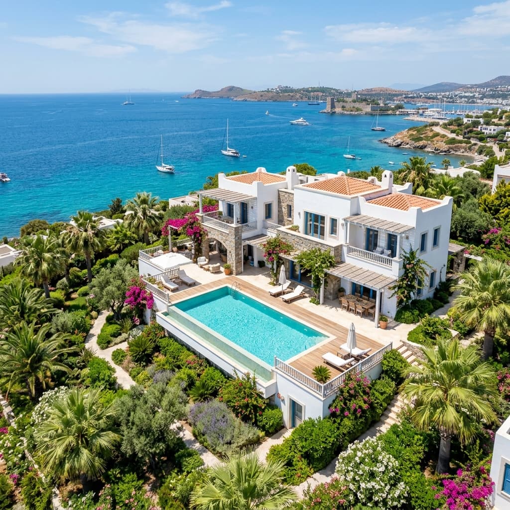 Çeşme'de Denize Sıfır Yazlık Villa